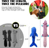 Nocciola Wildlife Series Squeaky Stuffing-Free Dog Plush Toy Variety Pack