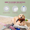 Nocciola Wildlife Series Squeaky Stuffing-Free Dog Plush Toy Variety Pack
